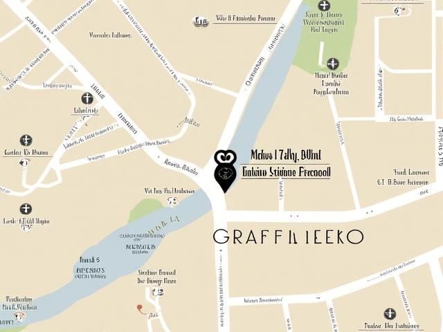 Mappa statica della posizione di Graffio Nero a Firenze.