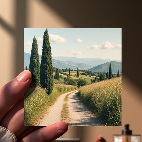 Stampa fine art di un paesaggio toscano